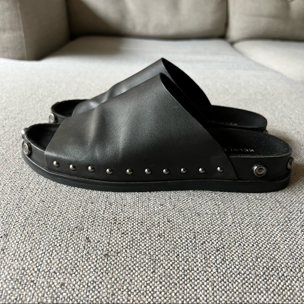 COPY - Kelsi Dagger Slide Sandals, Black, 7